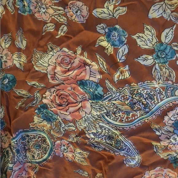 Billabong Boho Paisley Lace Crochet Vintage Mini Dress: M - Picture 4 of 6